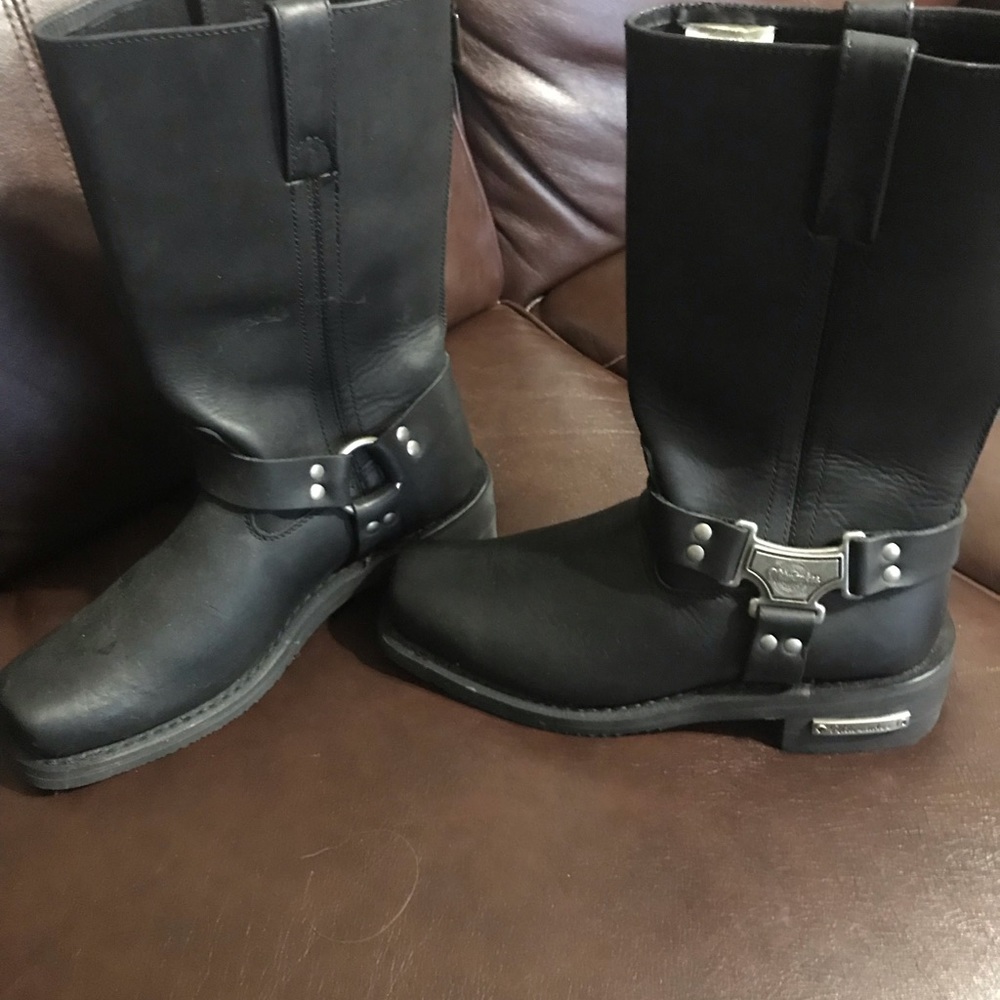 Brand new Milwaukee motorcycle boots sz 10 womens
